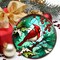 Cardinal Christmas Ornaments , Red Bird Ornaments for Christmas Tree, Acrylic Cardinal Ornament - Cardinals Decor, Red Cardinals Christmas Tree Decorations - Cardinal Gifts for Women